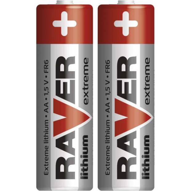 B7821 Lítiová batéria RAVER FR6 (AA), blister Raver