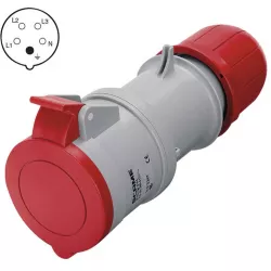 Priemyselná spojka 32A 5p 400V IP44 SYNC A6313