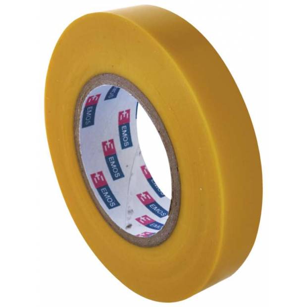 F61516 PVC izolačná páska 15 mm / 10 m žltá EMOS