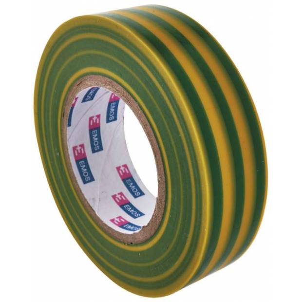 F61925 Izolačná páska z PVC 19 mm / 20 m zeleno-žltá EMOS