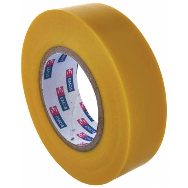 F61926 PVC izolačná páska 19mm / 20m žltá EMOS