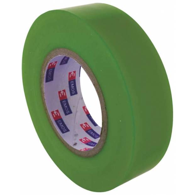 F61929 Izolačná páska z PVC 19 mm / 20 m zelená EMOS