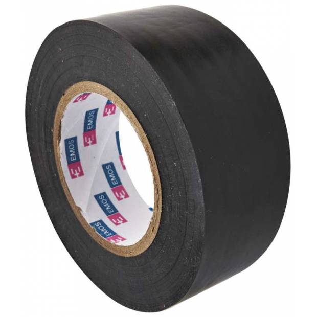 F62512 PVC izolačná páska 25 mm / 10 m čierna EMOS