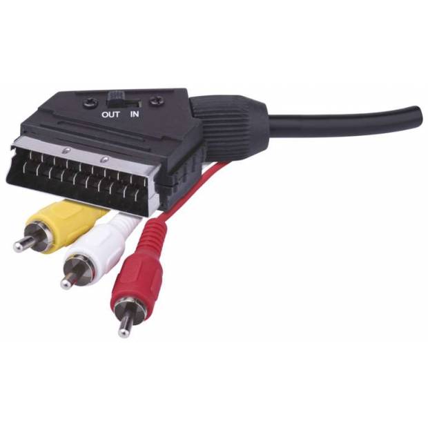 Emos SB2101 AV kábel SCART - 3x CINCH 1,5 m