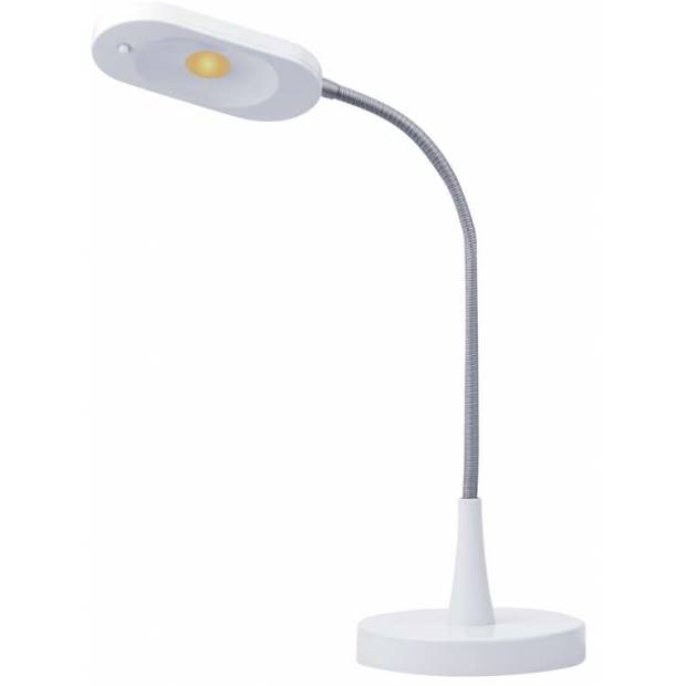 Stolná LED lampa Emos Z7523W HT6105, biela