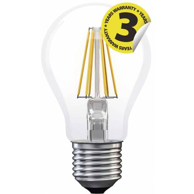Z74271 LED žiarovka Filament A60 A++ 8W E27 neutrálna biela EMOS Lighting