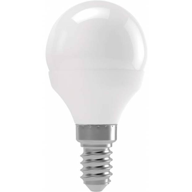ZQ1210 LED žiarovka Classic Mini Globe 4W E14 teplá biela EMOS osvetlenie