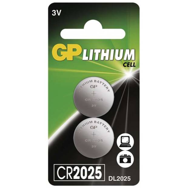 B15253 GP CR2025 lítiová gombíková batéria, blister GP Batérie