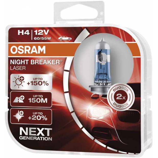 C2606.3 Autožiarovka OSRAM H4 12V 55W 64193 NBL Osram