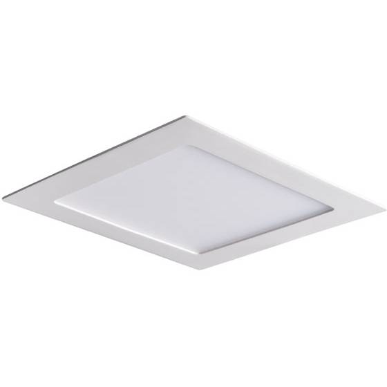 Stropné vstavané LED svietidlo Katro square príkon 12 W, farba svetla neutrálna biela