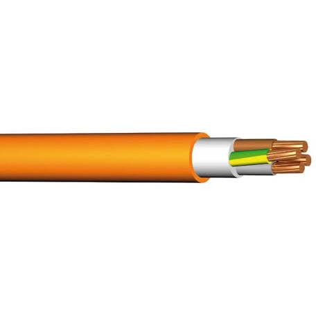 Nehorľavý kábel PRAFlaSafe 3x1.5-J s malým množstvom uvolneného tepla v prípade požiaru