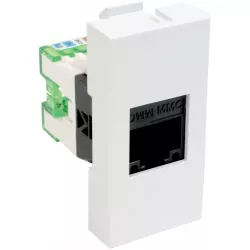 Zásuvkový modul QUADRO - dátová zásuvka s koncovkou RJ-45 QD 45X22.5-RJ-45_HB
