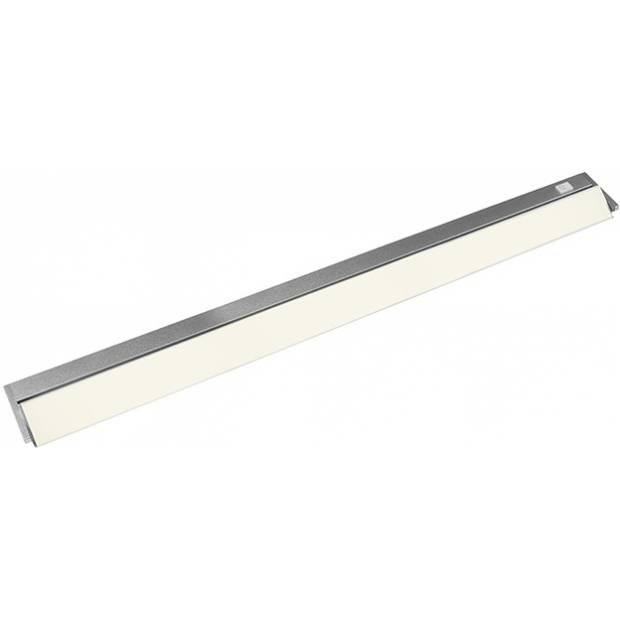 PN11100011 VERSA LED nábytkové svietidlo na zapustenie s vypínačom pod kuchynskú linku 15 W, strieborná - teplá Panlux