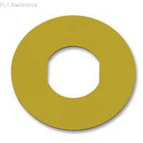 Štítok okrúhly žltý 60 mm bez označenia zby9101 Schneider