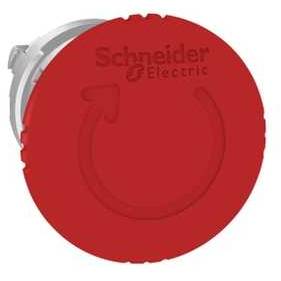 Núdzová ovládacia hlava červená zb4bs844 Schneider