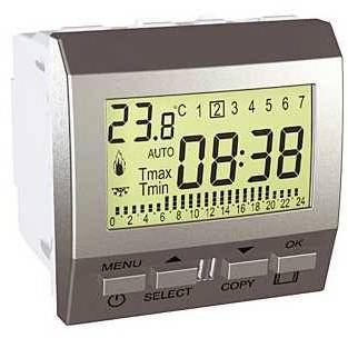Týždenný termostat Unica MGU3.505.30 Schneider