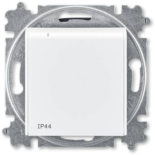ABB 5519H-A02997 03 Jednoduchá zásuvka IP 44, s ochranným kolíkom, s krycími doskami, s krytom