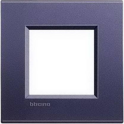 BTicino LivingLight frame square 2-module LNA4802CB farba Fialová