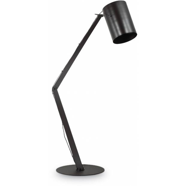 144849 Massive Stojací lampa ideal lux bin pt1 nero  černá