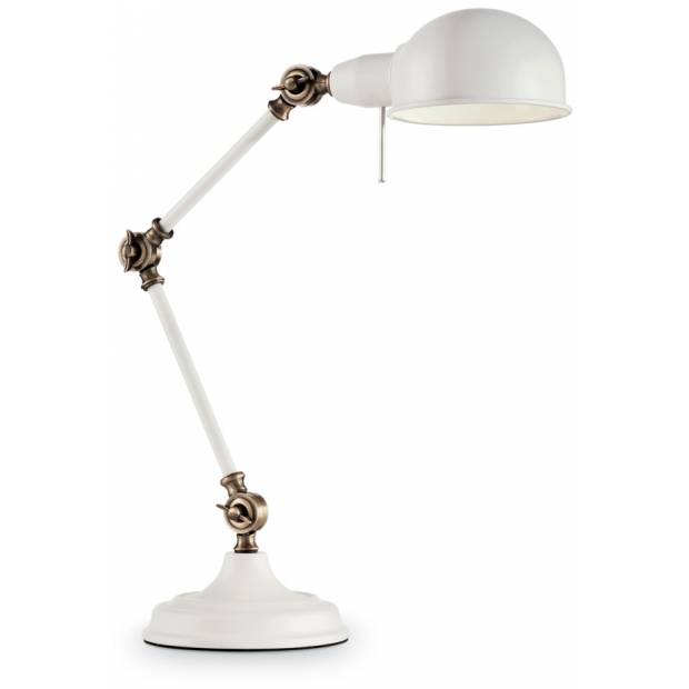 Stolná lampa TRUMAN TL1 BIANCO Ideal Lux 145198