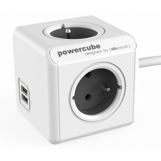 Power Cube PowerCube zásuvka s predlžovacím káblom 3m na 230V USB 3M /BILOSEDA/