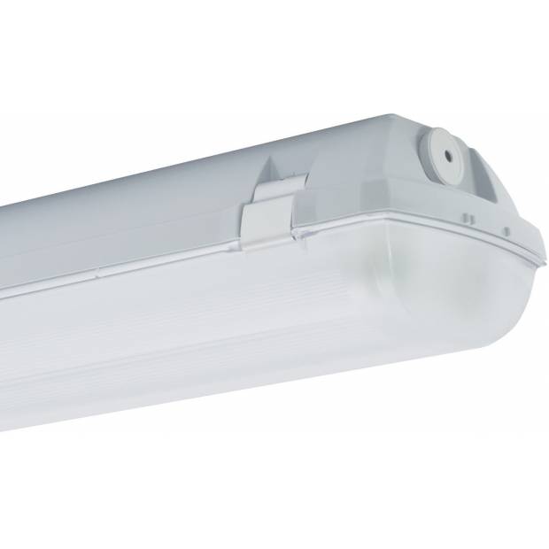 Klasické priemyselné prachotesné svietidlo pre žiarivky s päticou G13 TREVOS 96545 montáž na stenu alebo strop