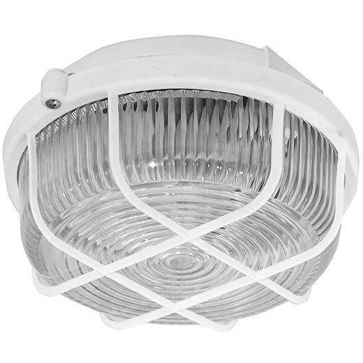 SKP-M-100/B KRUH MAT kruhové stropné a nástenné svietidlo 100 W, biele Panlux