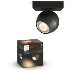 50471/30/P9 Hue Buckram SVĮTIDLO BODOVÉ LED GU10 5W 350lm 2200-6500K, černá BT