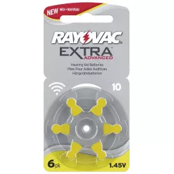 9RH010 Batérie do načúvacích prístrojov RAYOVAC H10MF, blister Rayovac
