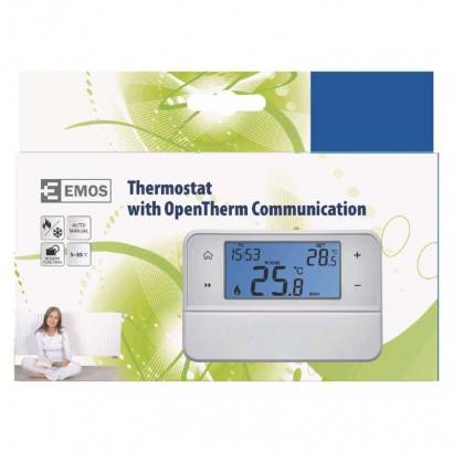 P5606OT Izbový termostat s komunikáciou OpenTherm, káblový, P5606OT EMOS