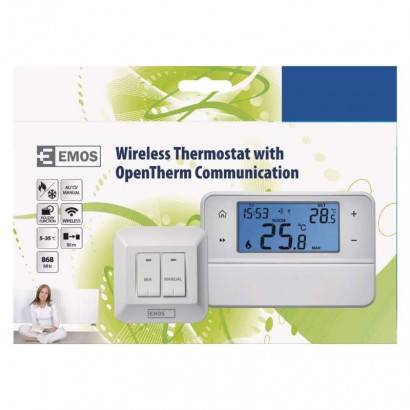 P5616OT Izbový termostat s kom. OpenTherm, bezdrôtový, P5616OT EMOS