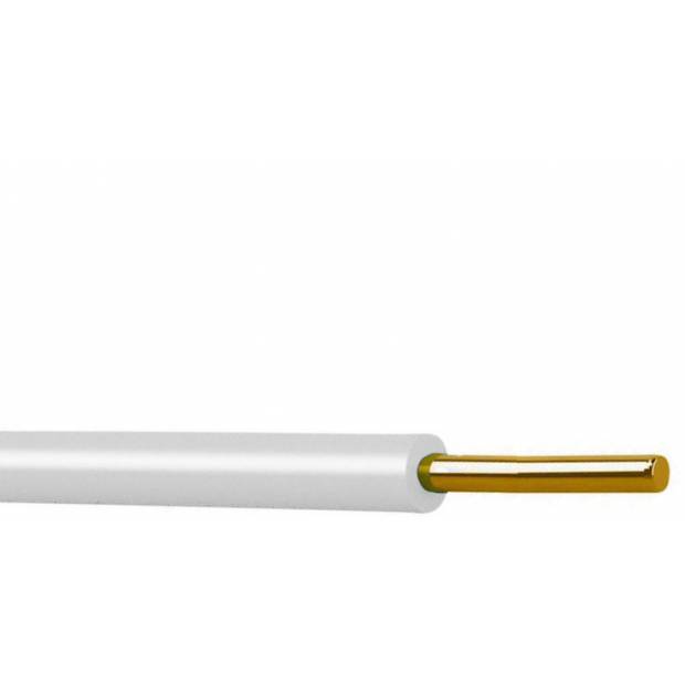 H07V-U 1,5 mm (CY) biely kábel