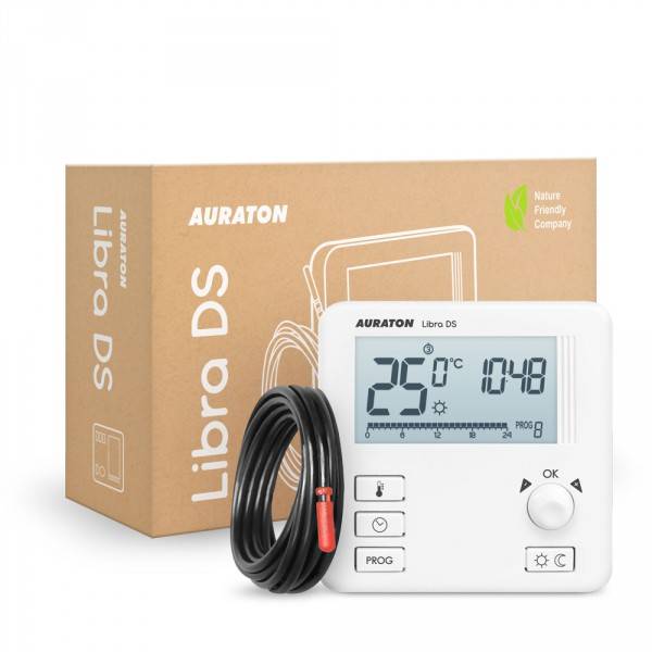 Termostat Auraton 3021 DS LIBRA DS 2 senzory