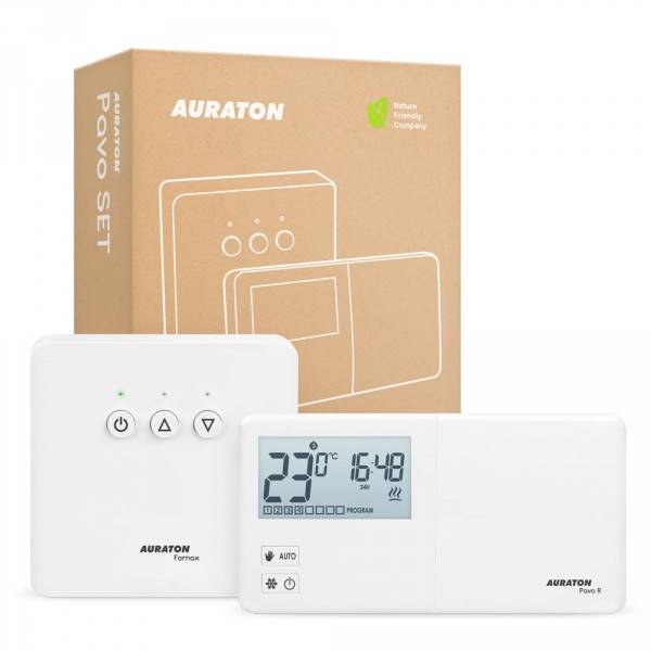 Bezdrôtový termostat Auraton R30 RT PAVO SET