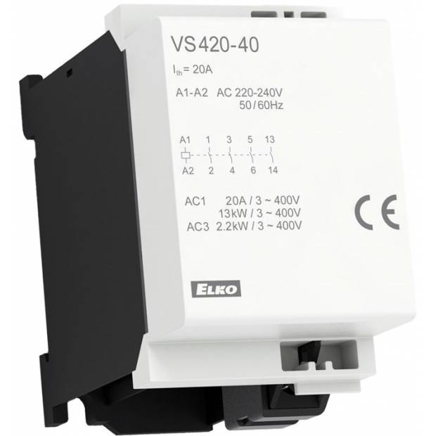 Inštalačný stykač VS420-40 230V AC