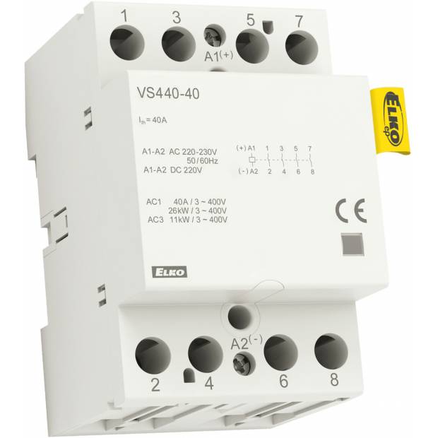 Inštalačný stykač VS420-40 24V AC