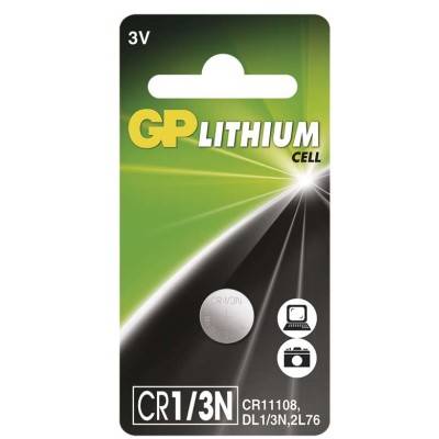 B15711 GP lítiová gombíková batéria CR1/3N GP