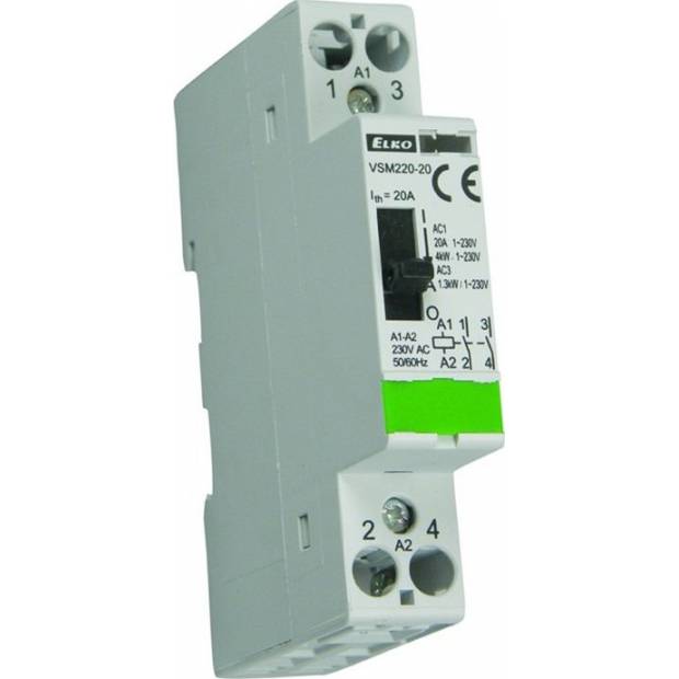 Inštalačný stykač VSM220-20 24V AC