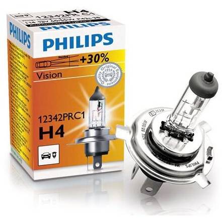 Autožiarovka Philips Vision C1 H4 12V 60/55W P43T