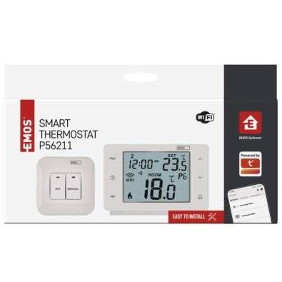 P56211 GoSmart Bezdrôtový izbový termostat P56211 s wifi EMOS