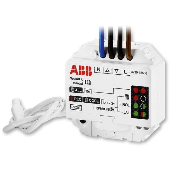 ABB 3299-15508 Zabudovaný modul RF prijímača, slepý