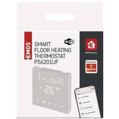 P56201UF GoSmart Digitálny izbový termostat pre podlahové vykurovanie P56201UF s wifi EMOS