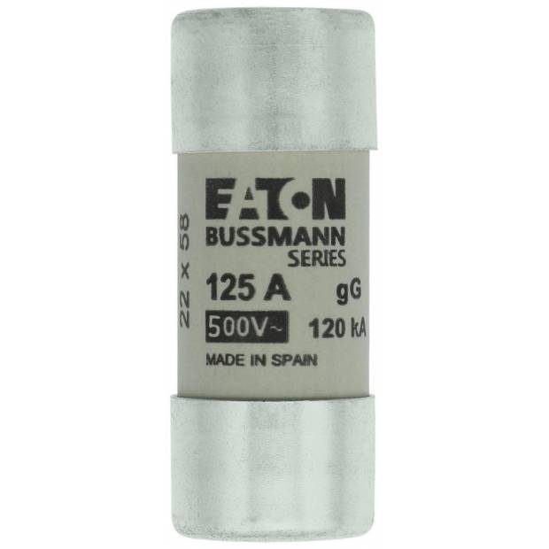 Eaton C22G125 Válcová pojistka 22 x 58 125A gG 500V AC
