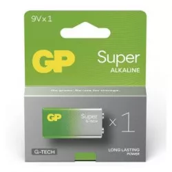 B01511 GP Super 9V alkalická batéria (6LR61)