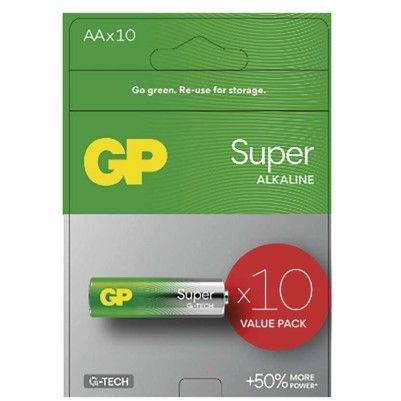 B0121G GP Super AA alkalická batéria (LR6)