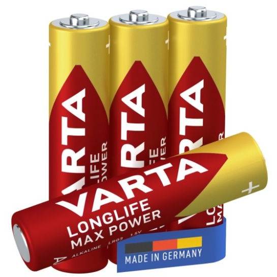 Batérie Alkaline AAA Varta balenie blister 4ks
