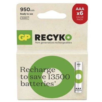 B2511V Nabíjacia batéria GP ReCyko 950 AAA (HR03)