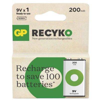 B2552 Nabíjacia batéria GP ReCyko 200 (9V)