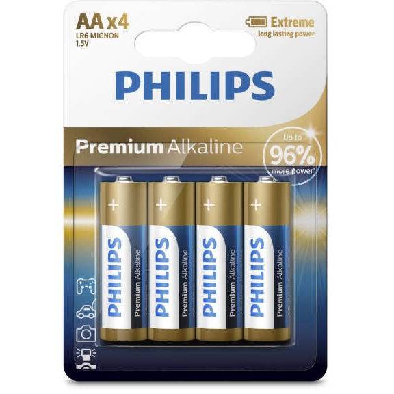 Philips 6959033840838 Alkalická batéria AA LR6