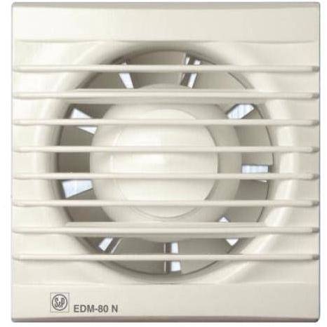 Soler & Palau SP110100000 Axiálny kúpeľňový ventilátor EDM-80N